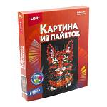 Картина из пайеток Кошка Ап-054