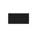 Папка - конверт ZIP EK Diamond Total Black Travel (25,4*13) на молнии черная 55084