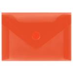 Папка - конверт А7 на кнопке СТАММ ММ-31725 красная гориз.