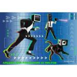 Альбом д\рис. 40 л. (спираль) Centrum TV man обл. мел. 235 г/м 75095