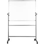 Доска магн. Deli E7882 лак белый 90x120см алюминиевая рама сталь на роликах двухсторон.