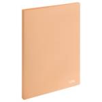 Папка с бок. зажимом СТАММ ММ-31638 персиковая