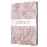 Ежедневник А5 176 л FLOREALE Cedar Rose интегр. перепл, иск кожа 2026