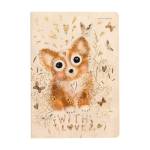 Тетрадь 40 л. Bruno Visconti Love Me.Щеночек клетка 7-40-001/194