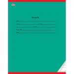 Тетрадь 12 л. (косая) П-П Классика Темно-зеленая 12-9173  /20