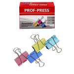 Зажим канц. 41 мм П-П цветной ЗК-4175 (ЦЕНА ЗА УПАКОВКУ 12 шт)