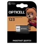 Батарейка CR123 Opticell 3V 1BL 1 шт. 