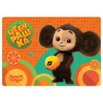 Клеенка для труда 35х50 Мульти-Пульти Чебурашка ПВХ ЧБ_53517