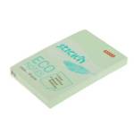 Стикеры 51х76 мм 100 л. 21744 ЕСО пастель зеленый