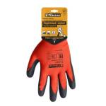 Перчатки Fiberon Надёжный захват МОНТАЖ полиэстер текстурированное латексное покрытие 9(L) PSV035P