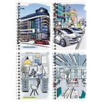 Записная книжка А6 120 л. (спираль) БиДжи Новый офис ЗК6гр120 12792