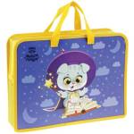 Папка с ручками А4 Magic пластик на молнии ПТ-14_4_45171