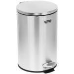 Ведро-контейнер для мусора OfficeClean 12 л. хром 329047