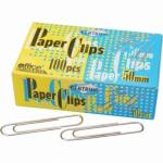 Скрепки 50 мм 100 шт CENTRUM никелир. к/к 80059