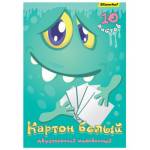 Картон белый А4 8 л. Silwerhof Монстрики мелов. в папке 1835699 РАСПРОДАЖА