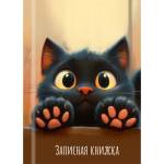 Записная книжка А7 48 л. П-П Лапки котика-2 48-8627