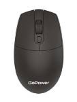 Мышь беспроводная GoPower классическая USB черный GPM02 