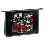 Папка д/тетрадей А4 1 отд. ArtSpace Tokyo Racing пластик, на молнии ПТ-83О0003