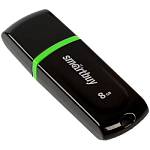 Флэш накопитель 8 Gb USB 2.0 Smart Buy Paean черный SB8GBPN-K
