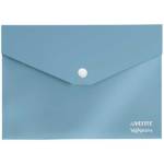 Папка - конверт А5 на кнопке deVENTA sigNATURE 3072514 350мкм сумеречно синяя