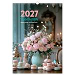 Календарь на ригеле BG Цветущие мгновения 2027 391319