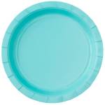 Тарелка бирюзовая 17см 6шт 1502-6213
