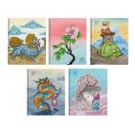 Тетрадь 96 л. (спираль) К-Э Азиатские мотивы ТСФ968546