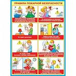 Плакат 0-02-337А Правила пожарной безопасности