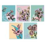 Тетрадь 48 л. (клетка) К-Э Яркие цветы ТК486951