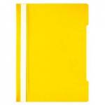 Папка - скоросшиватель А4 Бюрократ желтый 998176