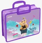 Папка для труда А4 deVENTE 8054494 Teddy Bear на молнии сверху