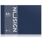 Скетчбук А4 60 л.Deli NUSIGN NS734 110 г/м синий