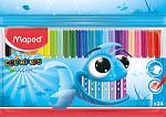 Фломастер 24 цв. Maped ColorPeps смываемые 845722