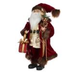 Фигура интерьерная Дед Мороз 45см полиэстер 306-003 красно-золот.