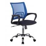 Кресло Бюрократ CH-695NSL сетка/ткань синее/черное 1381546