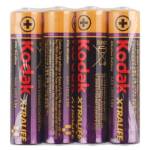 Батарейка LR03 (ААА) Kodak 4 шт. 4S XTRALIFE KZA-S4 /4