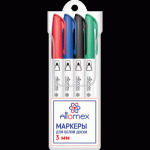 Набор маркеров д/доски 4 цв Attomex 5040705 3 мм