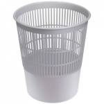 Корзина для бумаг 14 л. СТАММ сетка серая КР52