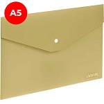 Папка - конверт А5 на кнопке deVENTA sigNATURE 3072513 350мкм оливковая