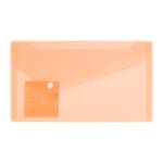 Папка - конверт на кнопке Trend NEON Travel EC211130112 оранж.
