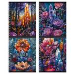 Тетрадь 96 л. (спираль) БиДжи Витраж мат.лам  тисн.фольг. Т5гр96_лм_тф 08559