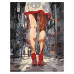 Картина по номерам 30х40 Ритм города КХг3040_57056