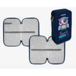 Пенал 2 секц. deVENTE 7012405 Happy Owl прямоуг. на молнии