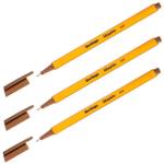 Ручка капиллярная Berlingo Rapido 0,4 СК_40104 коричневая