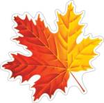 7-65-195А Открытка для украшения на скотче А5 Листок