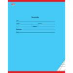 Тетрадь 12 л. (косая) П-П Классика Голубая 12-9172  /20