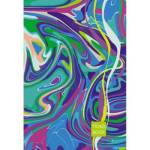 Блокнот А5 80 л. (спираль) С4170-25 Цветные разводы