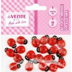 Декоративные украшения deVente 8120907 Божьи коровки 20 шт.