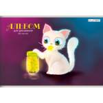 Альбом д\рис. 40 л. Канц-Эксмо Котеночек мел. карт. АБ402564 110 гр/м