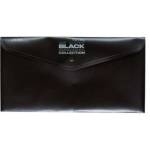 Папка - конверт 260х140 на кнопке deVENTE 3071340 TOTAL BLACK travel-size